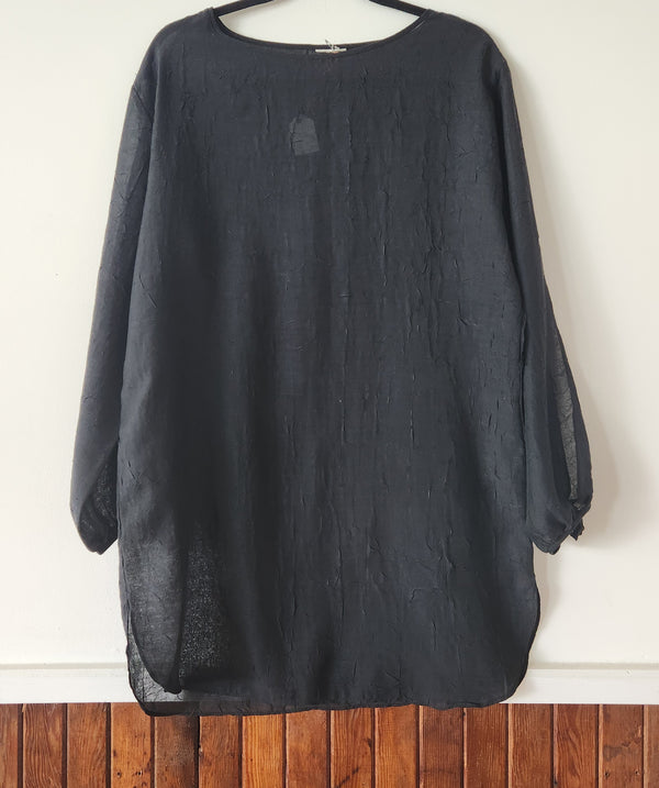 Swimsuit Cover Up with Split Sleeves. Size M.