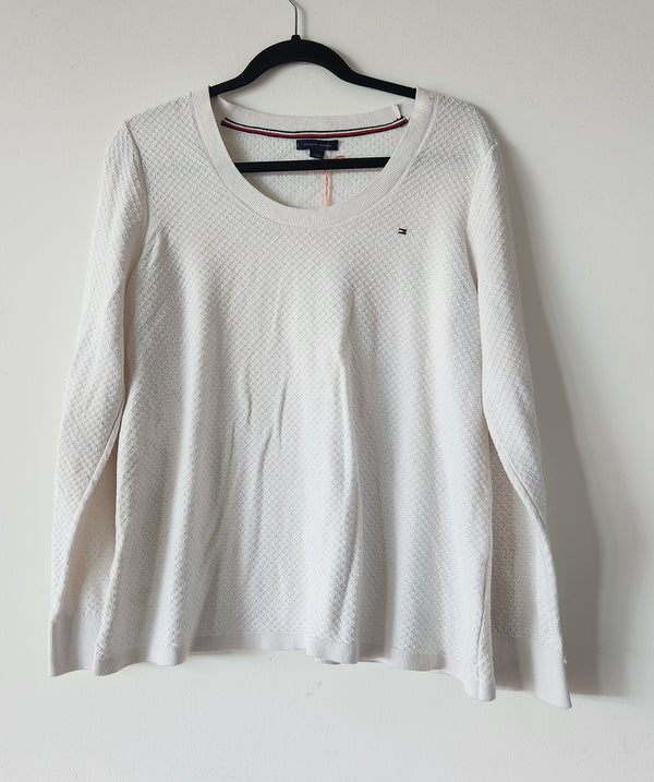White Tommy Hilfiger Sweater