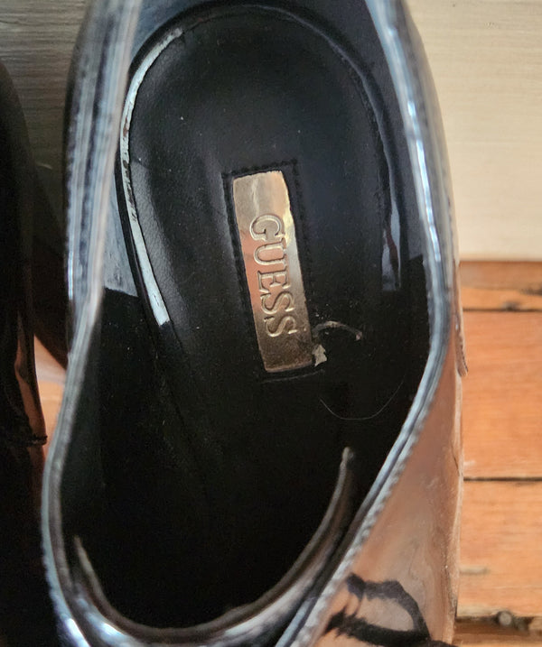 GUESS Patent Oxfords with Heels