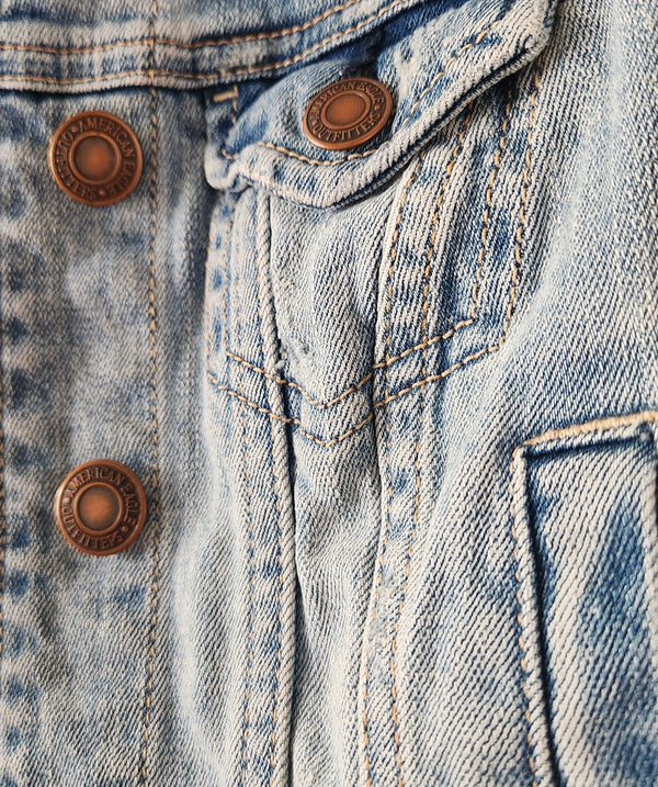 American Eagle Outfitters Jean Vest. Size XS.