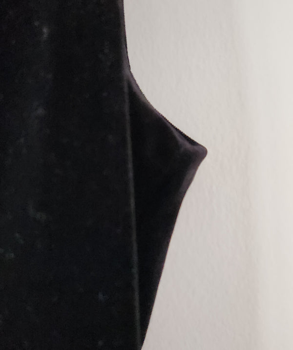 Stretch Velvet Vero Moda Bodycon Mini Dress with Shoulder Bows. Size small.
