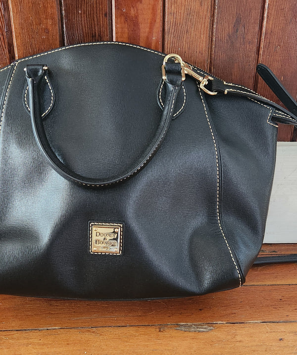 Dooney & Bourke Black Saffiano Purse