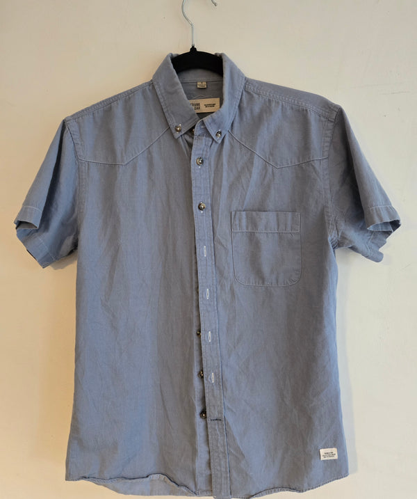 FRANK & OAK Button-up. Size small.